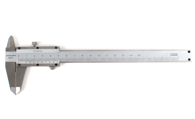 力易得 EA0511 不锈钢游标卡尺150mm-150
