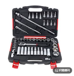 力易得 E1218 48件1/2（12.5mm）套筒组套-套