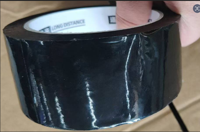 国产普通 封箱胶带 6cm*130m黑色-卷