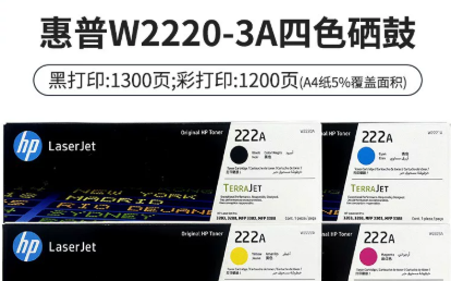 惠普(HP) W2222A 硒鼓适配 MFP 3388sdw-红色