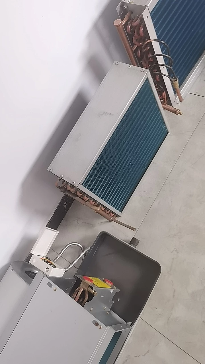  鼎益 中央空调表冷器铜管翅片蒸发器氟利昂冷凝器 380*360 *4排-把