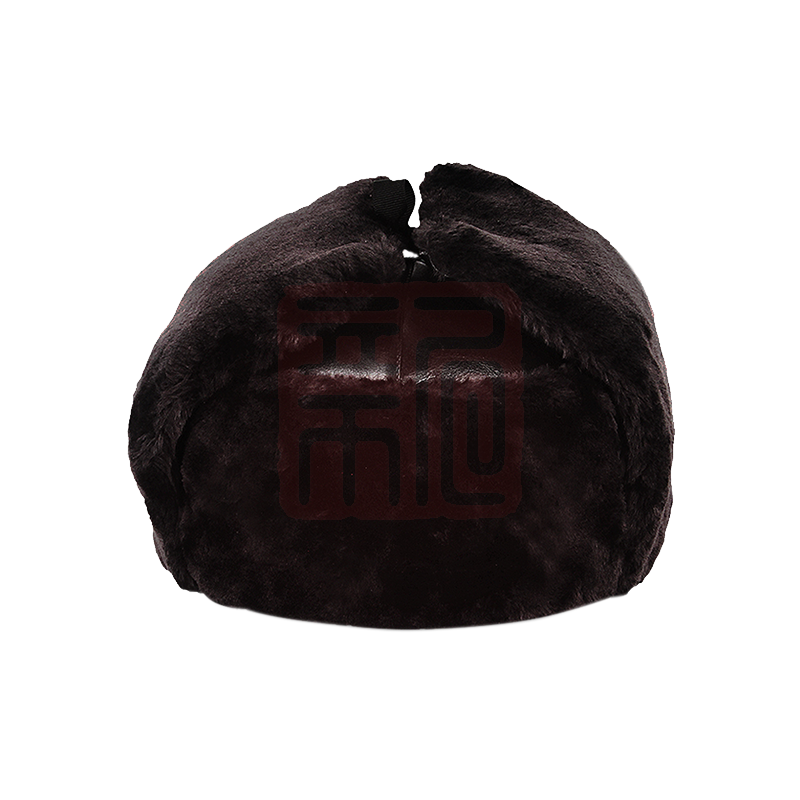 君御 1525 冬用棉安全帽（平剪绒）（渠道定制款）-黑色