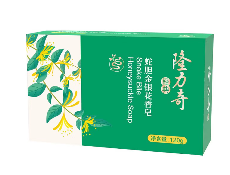 隆力奇 蛇胆金银花 香皂-120g
