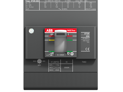 ABB XT3N250 TMD100-1000 FF 3P 断路器-个