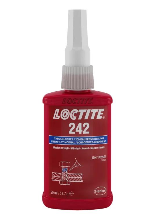 乐泰 242  耐油防松螺丝胶-50ml