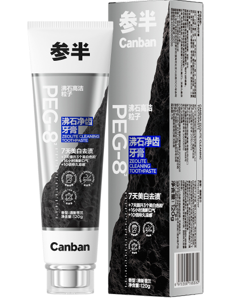 参半 沸石净齿 牙膏-120g