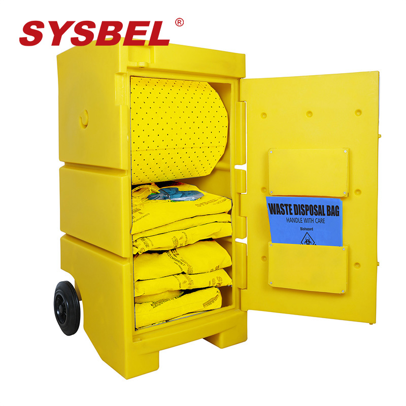 西斯贝尔 SYK321Y 金属泄漏应急处理推车-黄色