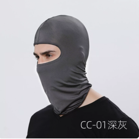 国产普通 户外骑行 防晒冰丝头套-安全帽配件