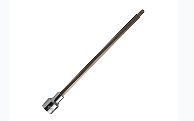 世达工具 24302 12.5MM系列120MM长六角旋具套筒8MM -个