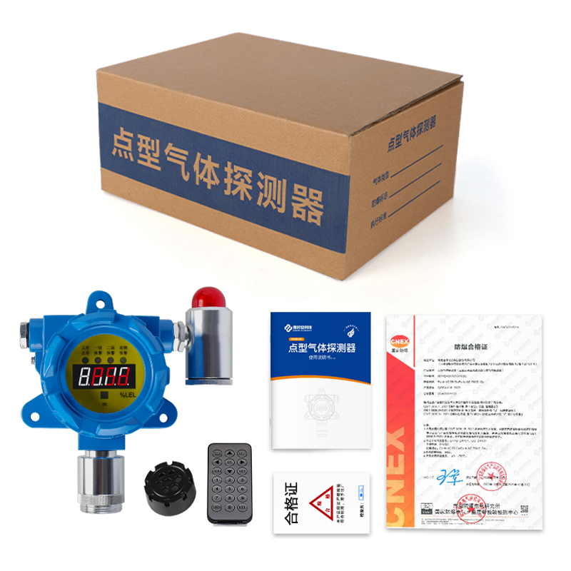 保时安 GQ-DX101 独立式可燃气体探测器 带显示屏声光报警 乙炔 量程 3-100% LEL-乙炔（C2H2）