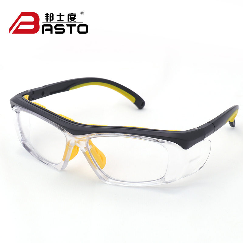 邦士度 BA3166 防护眼镜防冲击防飞溅防风沙防雾眼镜-黑色