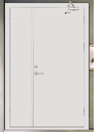 聚嘉瑞 钢制隔热甲级防火门 1180*2080mm-白色