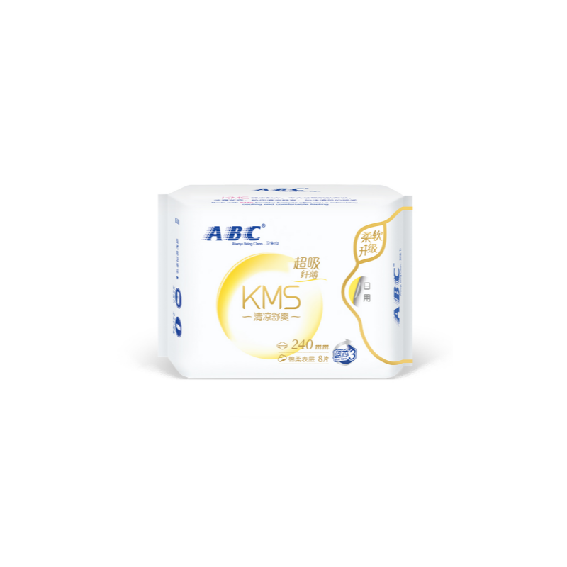 ABC K11 纤薄棉柔240mm日用8片（含KMS）