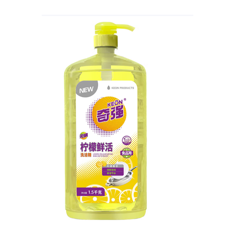 奇强 柠檬鲜活洗洁精 1.5kg