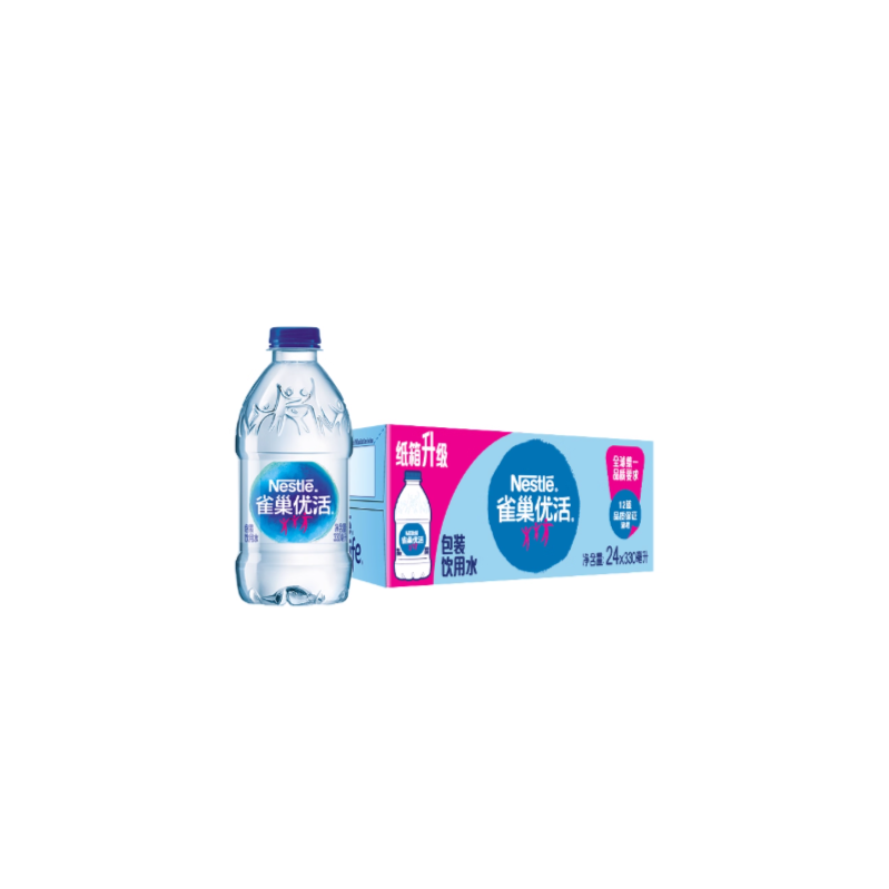 雀巢 优活饮用水 330ml*24瓶