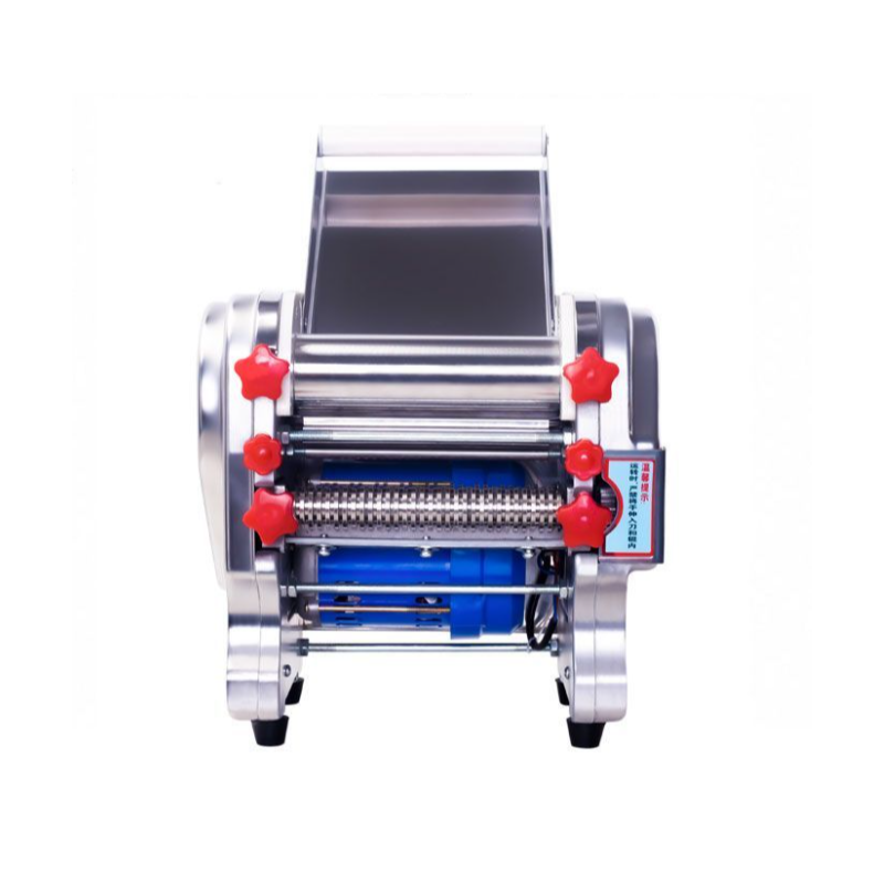 百劳汇 不锈钢电动压面机家用小型商用电动面条机全自动擀面揉面饺子皮机 尊贵款不锈钢160型550瓦一刀两用