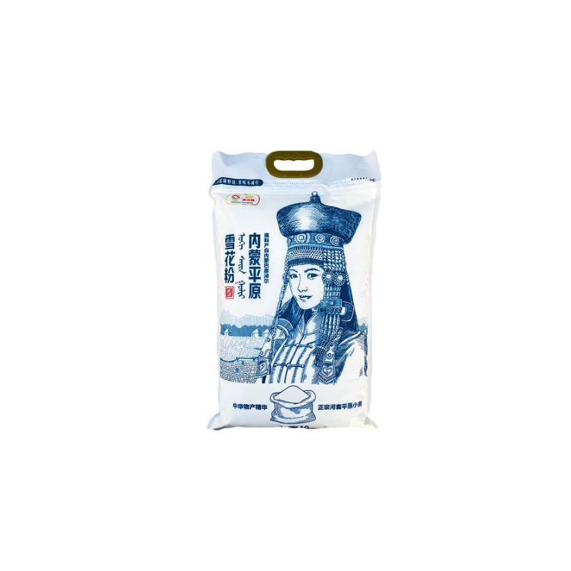 金龙鱼 河套平原 雪花粉10KG