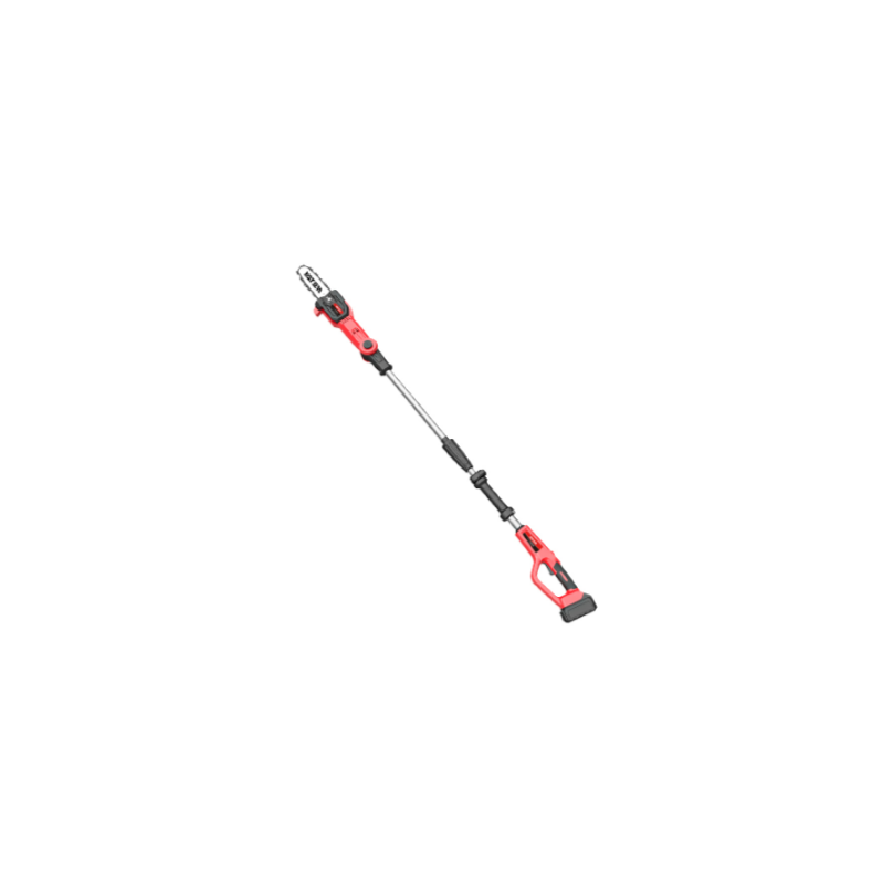 亚特 锂电高枝锯高枝剪加长杆伸缩充电式修剪树枝园林修剪机 电链锯2.5米 4.0两电一充