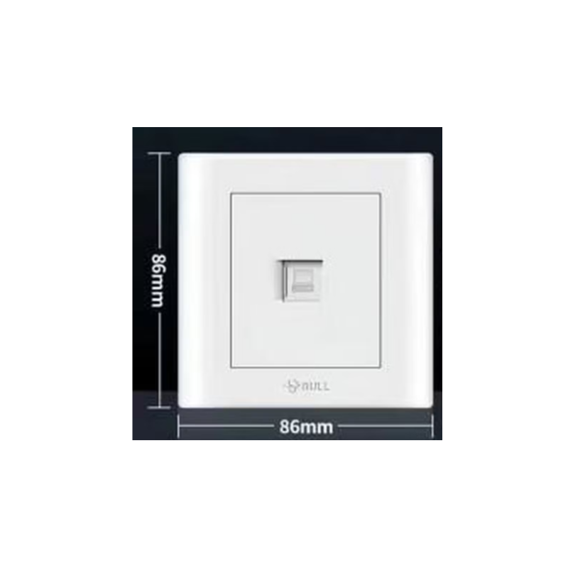 公牛（BULL） G37T102 一位电脑插座（白）