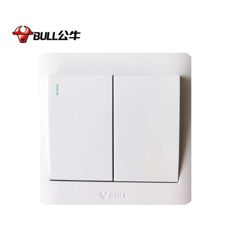 公牛（BULL） G32K212 二位双控带荧光开关（象牙白）