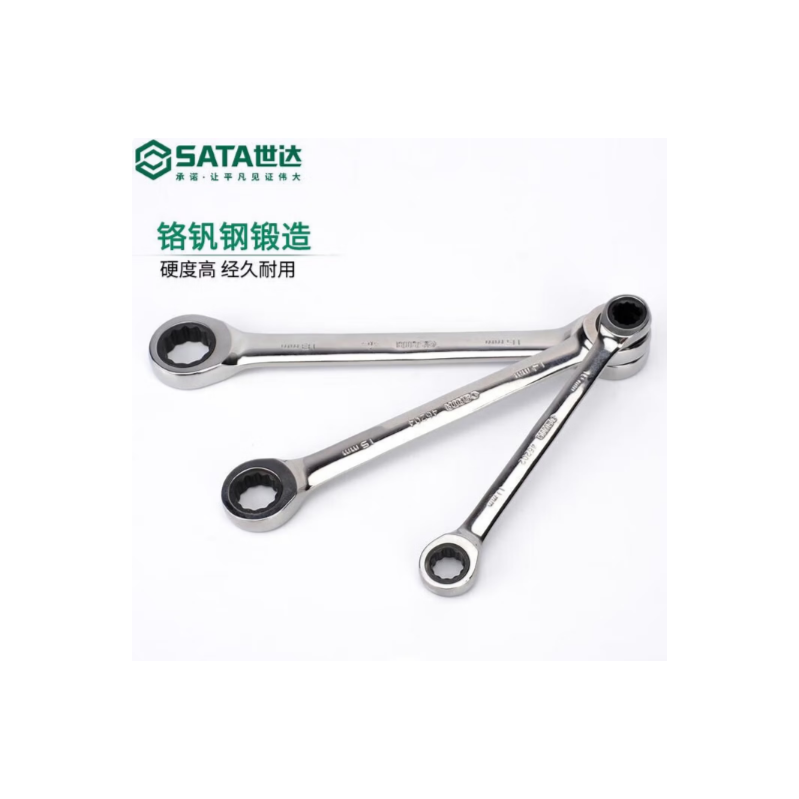 世达工具 46205 全抛光双梅花快扳16x18MM-个 - 世达