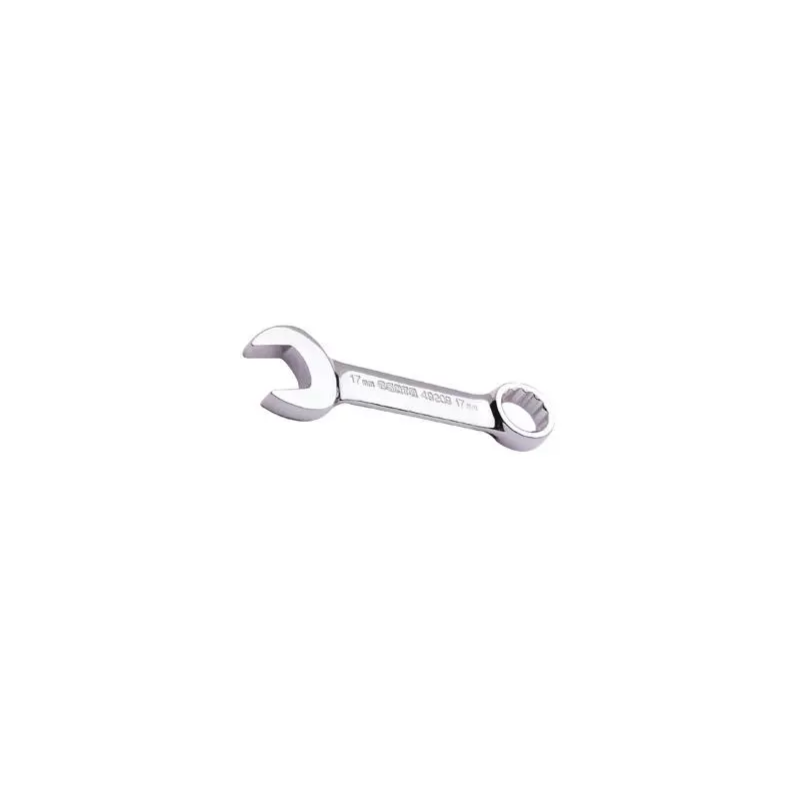 世达工具 49204 全抛光两用短扳手13MM-个 - 世达