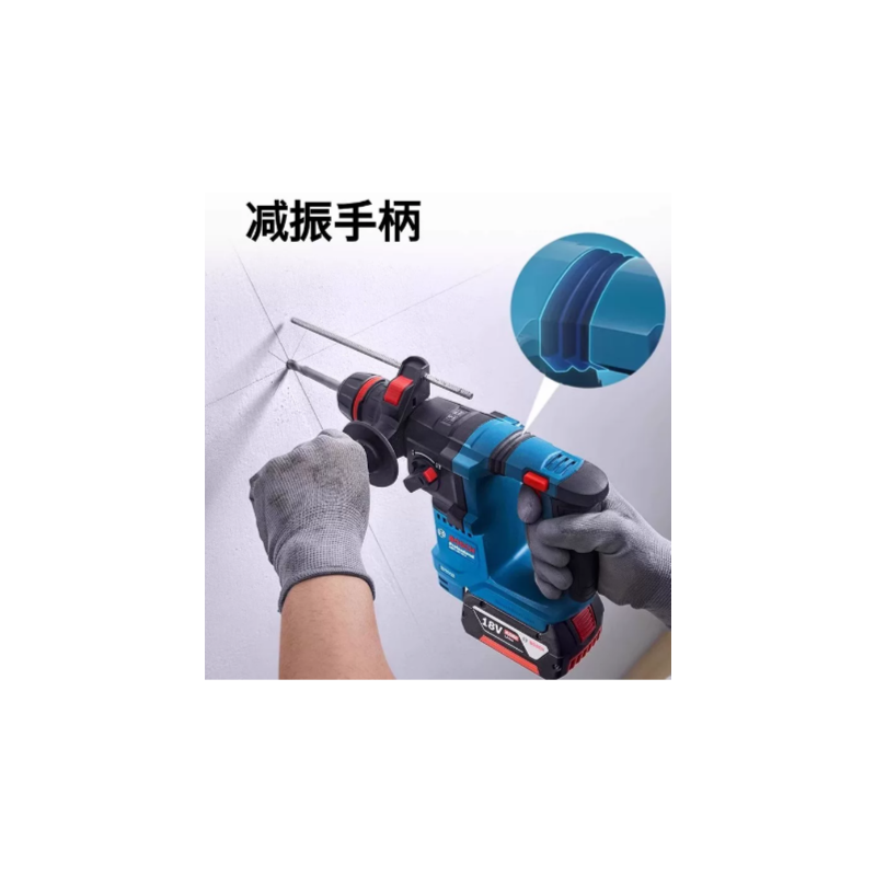 博世 GBH18V-18 无刷电锤4.0两电一充