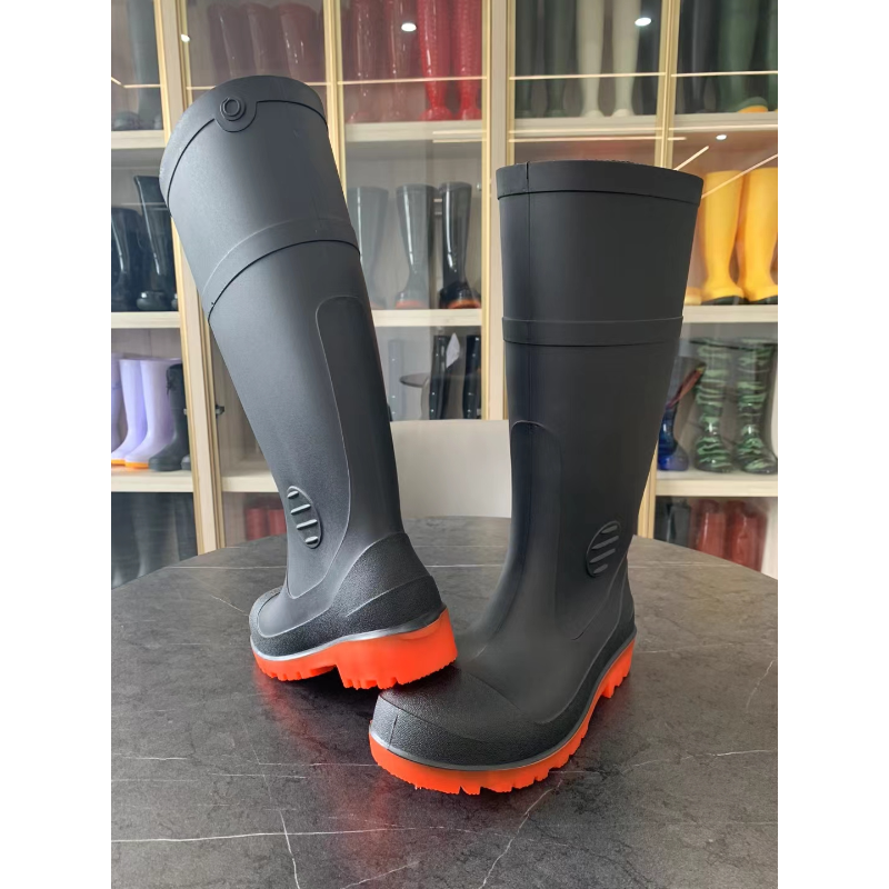 津塑 339双钢 高帮安全雨靴-39