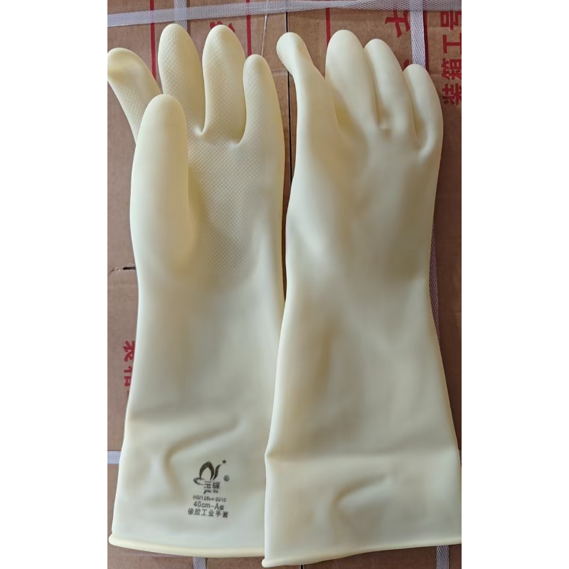 玉蝶 40cm-A型 橡胶工业手套-40cm