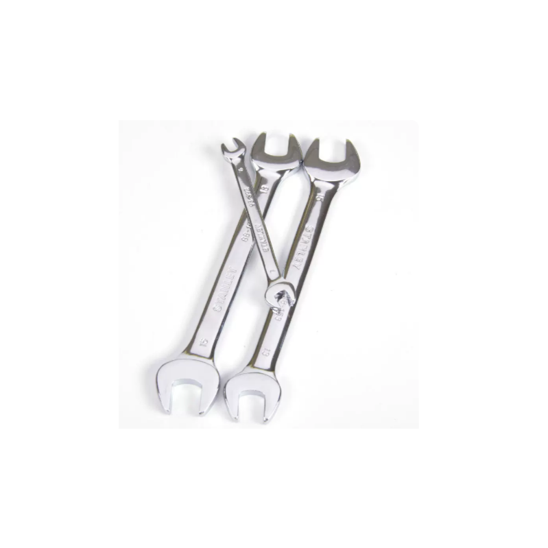 史丹利 93-394-1-22 公制精抛光双开口扳手10x12mm
