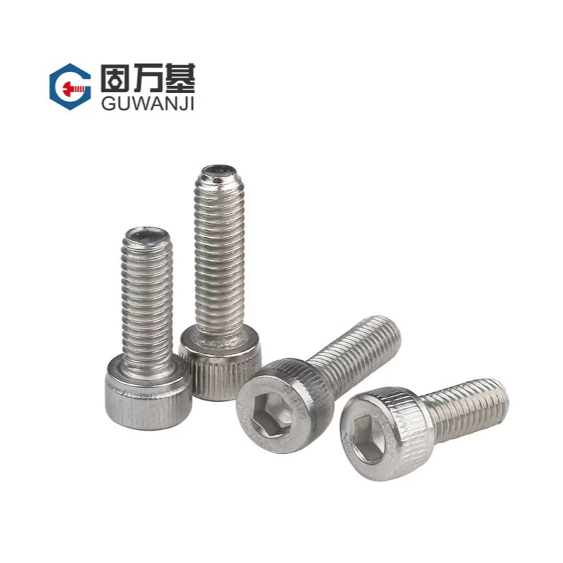 固万基 304不锈钢内六角螺栓杯头螺钉圆柱头螺丝钉 M6x40（10个）-套 - 固万基