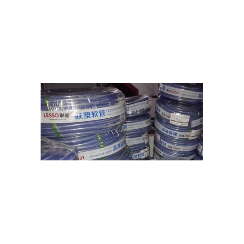 联塑 PVC透明网管软管涤纶纤维增强软管 25*30mm （30m）