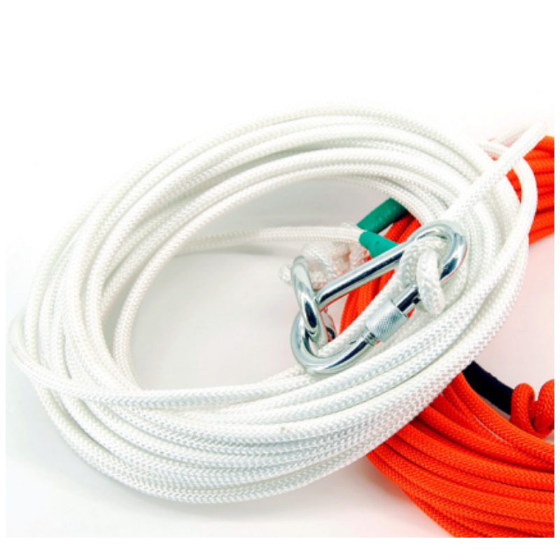 耐特尔 BLD02-12 12mm安全绳 含钢丝双小钩 20m-12mm - 耐特尔