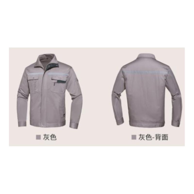 君御 JYT9902 春秋款防静电工作服 灰色