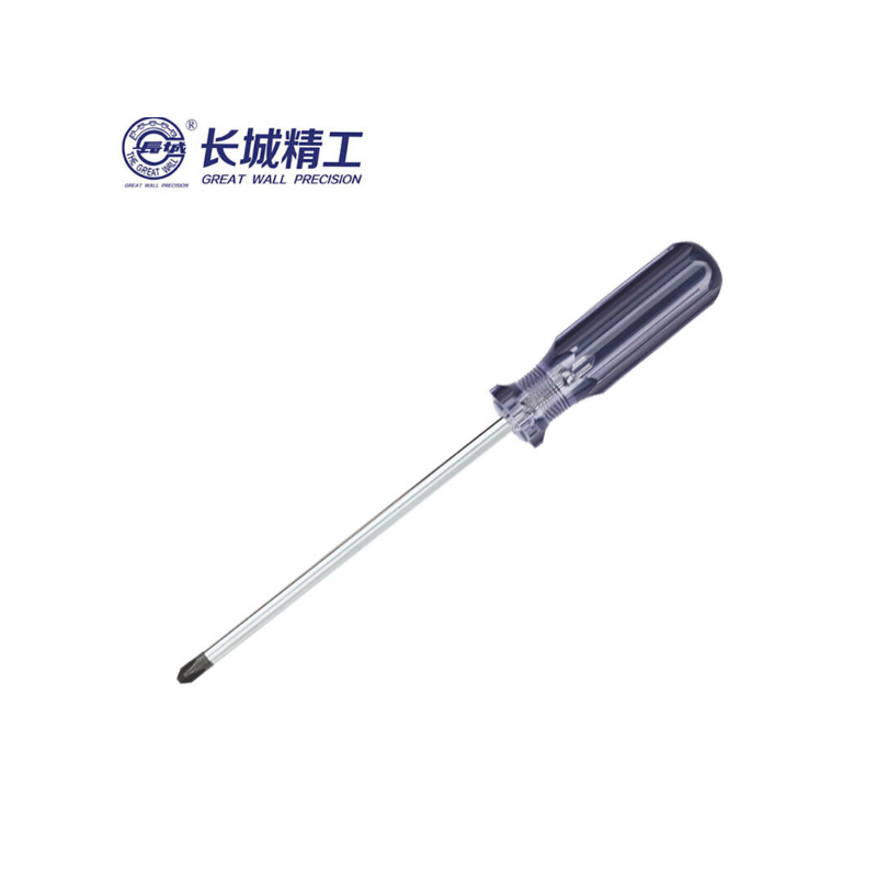 长城精工 270168 螺丝刀单色柄十字头旋具#3(6)-8.0x150mm - 长城精工