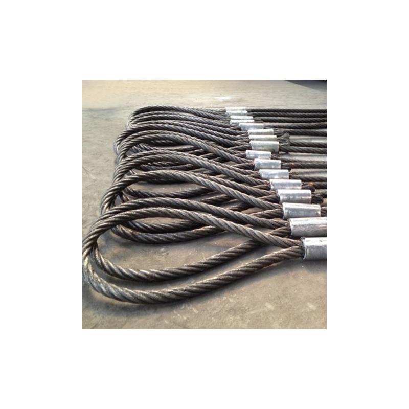 东振 钢丝绳压制钢丝绳扣 16mm*6米