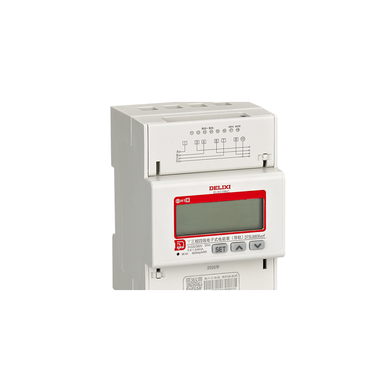 德力西（DELIXI） DTSU6606vcrf 220/380V B级 0.6-1.5(80)A 液晶电表