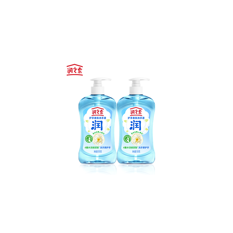 立白 润之素 洗手液（山茶花）-500g*2