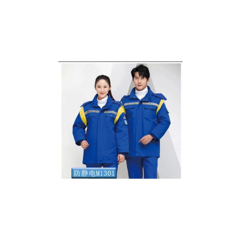 君御 防静电M1301 全工艺涤棉厚纱卡棉服