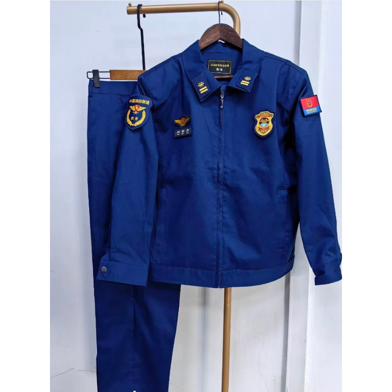 际华 春秋消防备勤服 带徽章