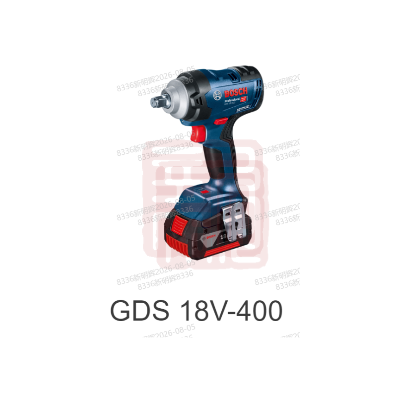博世 GDS18V-400 无刷锂电冲击扳手4.0Ah一电一充-把 - 博世