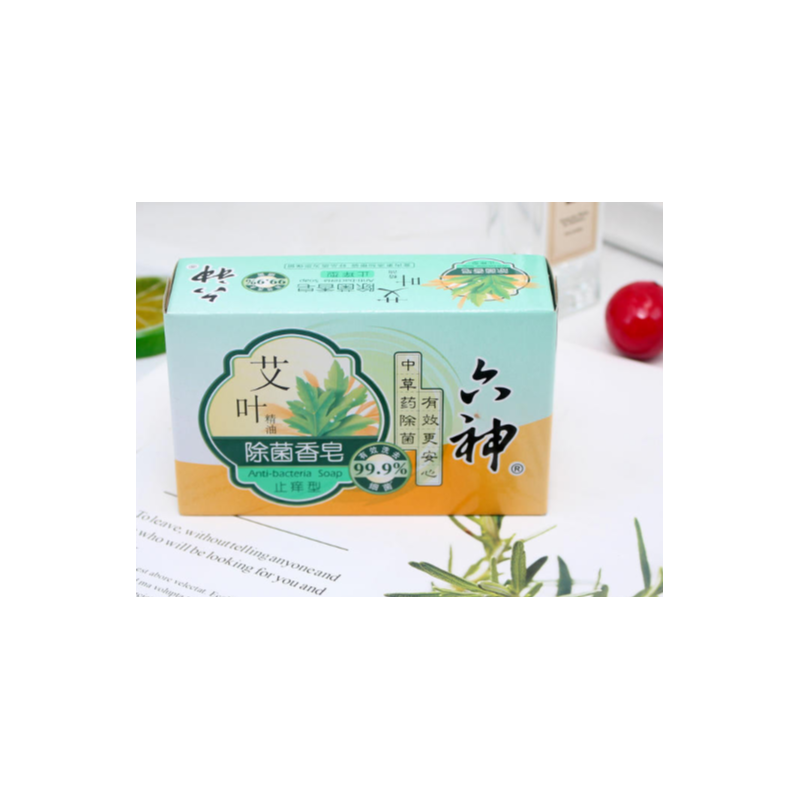 六神 艾叶除菌香皂 止痒型-115g