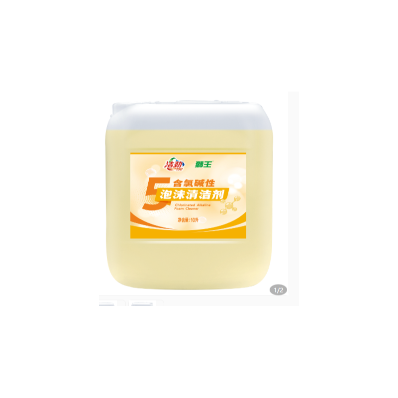 洁劲100狮王 含氯碱性泡沫 清洁剂-10L - 洁劲100狮王