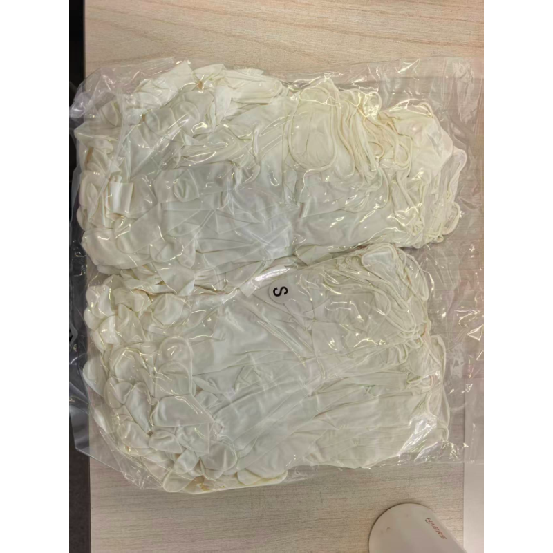 蓝帆医疗 12英寸白色丁腈 手套 -M - 蓝帆医疗
