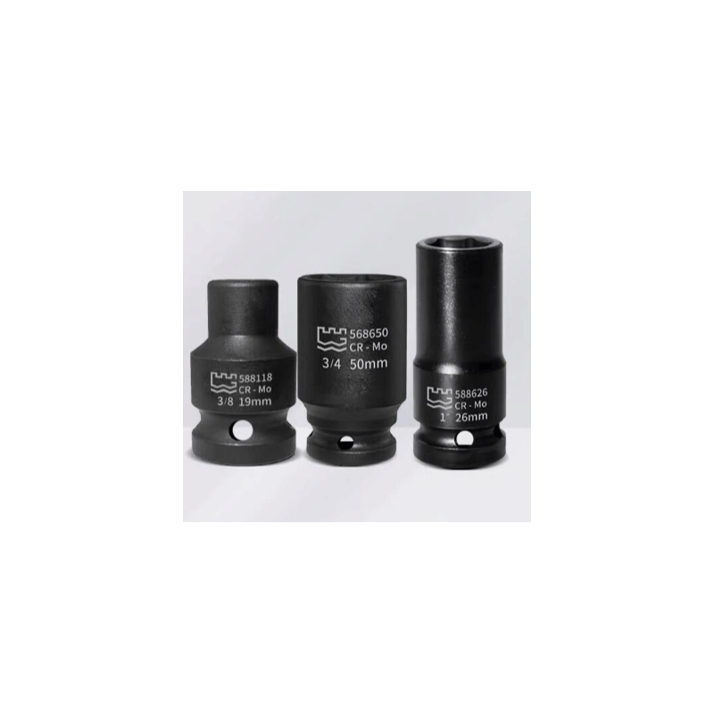 长城精工 588417 1/2系列风动六角旋具套筒-17mm - 长城精工