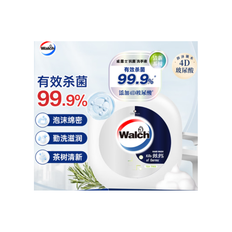 威露士 抗菌泡沫 玻尿酸洗手液-400ml
