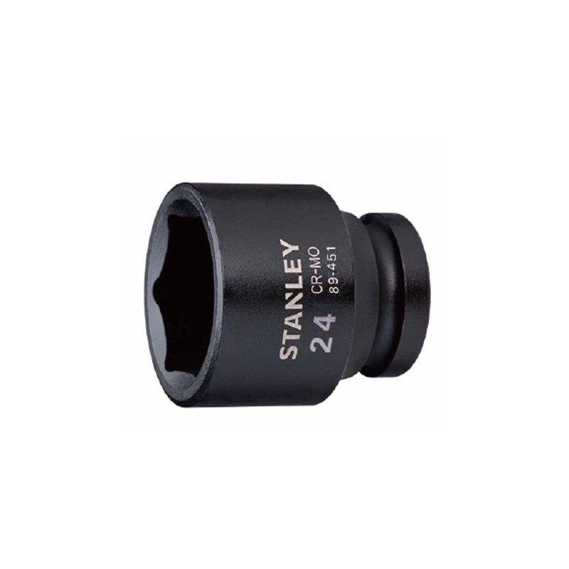 史丹利 STMT89451-8-23 12.5MM系列公制6角风动套筒24mm
