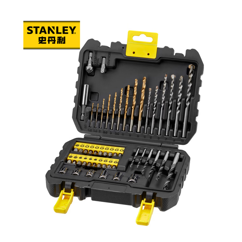 史丹利 STA88546 电动工具附件冲击钻电钻建工合金50件混合套装-套 - 史丹利
