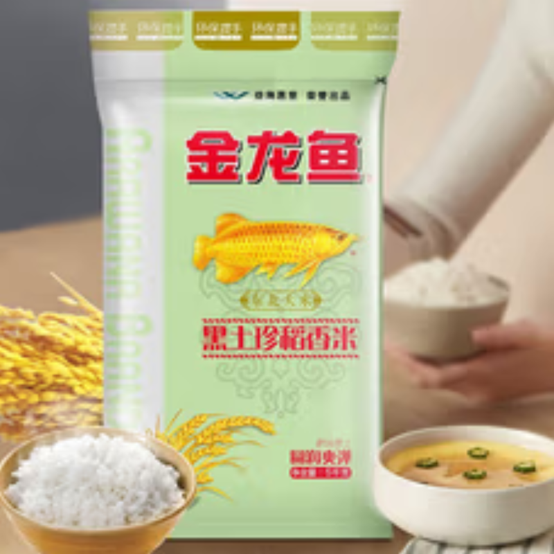 金龙鱼 黑土珍稻香大米 5kg