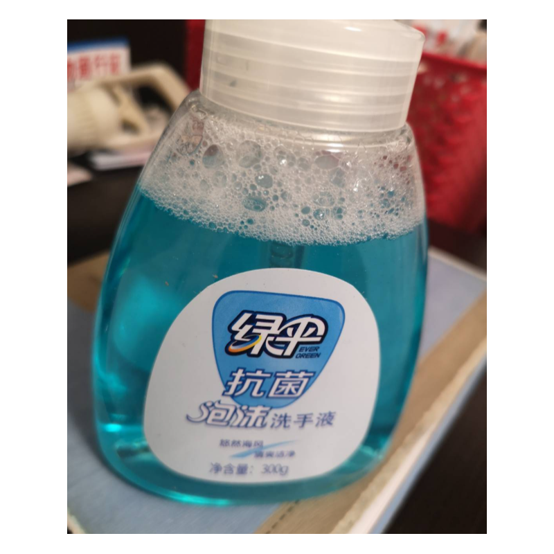 绿伞 泡沫抗菌 洗手液（悠然海风）